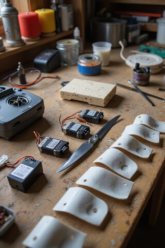 affordable model aircraft components