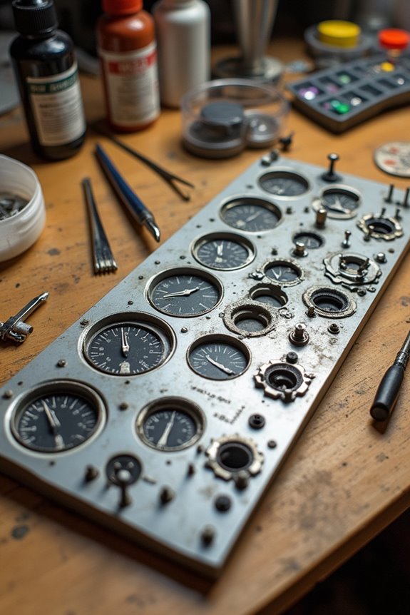 authentic cockpit instrumentation design