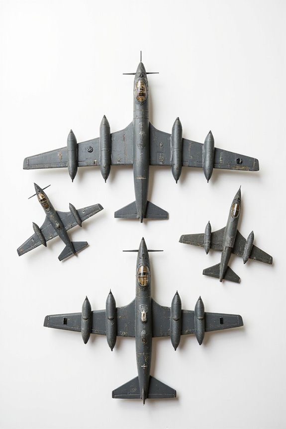 b 52 model airplane kits