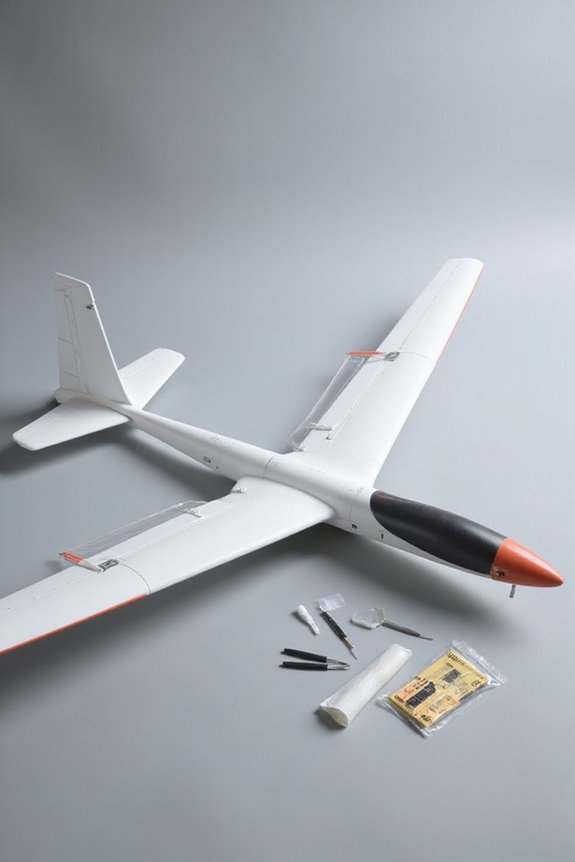 build radio controlled glider
