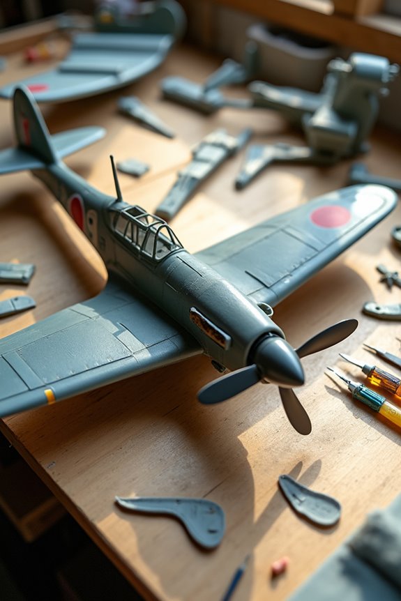 choosing spitfire model kit