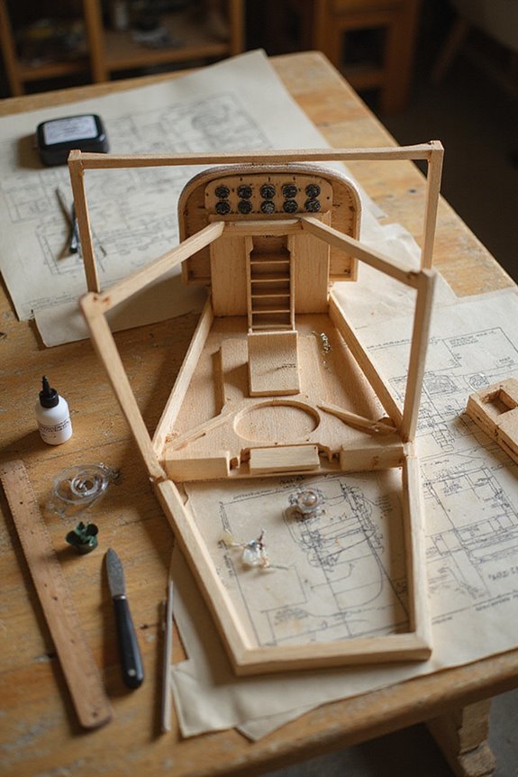 cockpit framework construction materials
