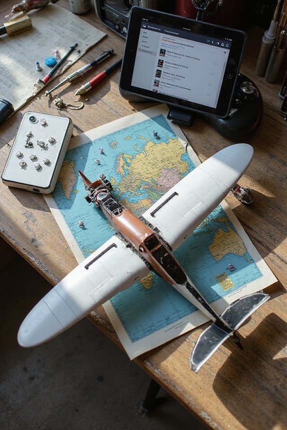 connecting model aircraft enthusiasts