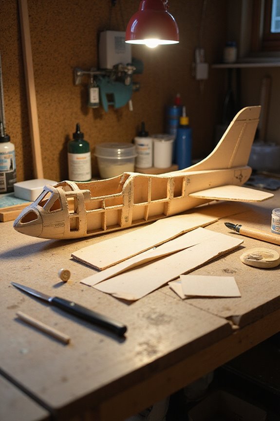 effective model aircraft construction