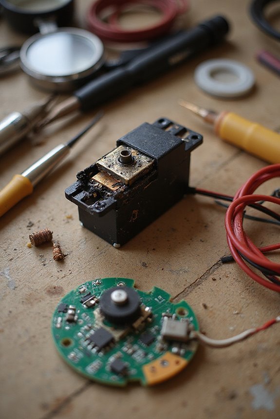 electrical component failure signs