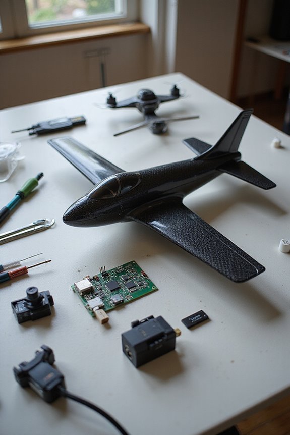flight stability and battery