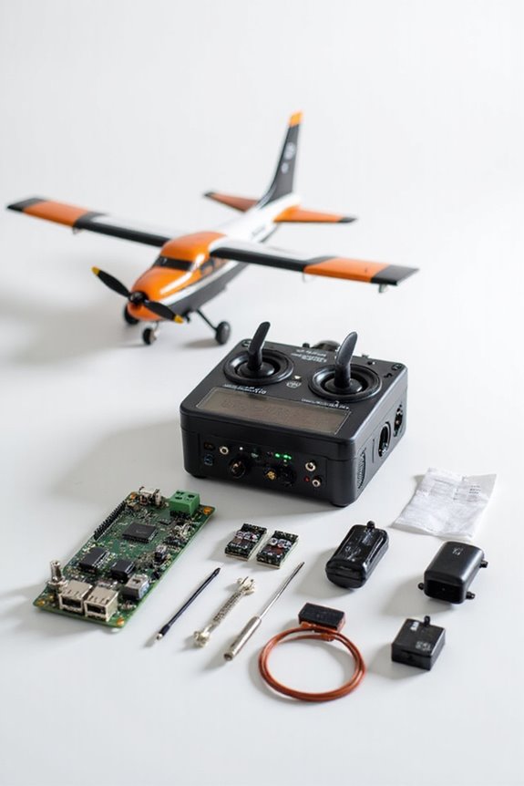flight stabilization system setup