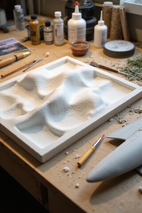 foundation for realistic dioramas