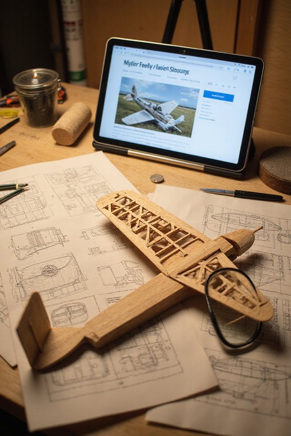free vintage flying plans