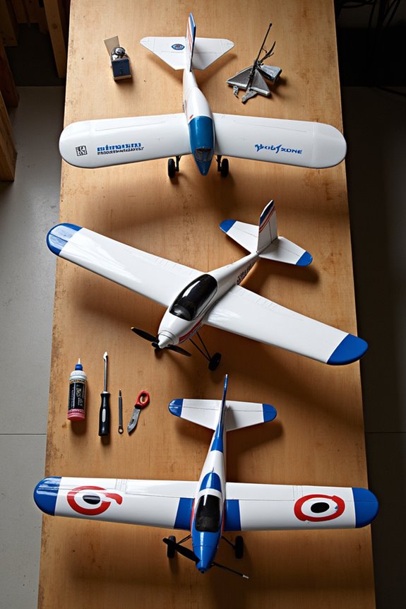 high wing trainer planes stability