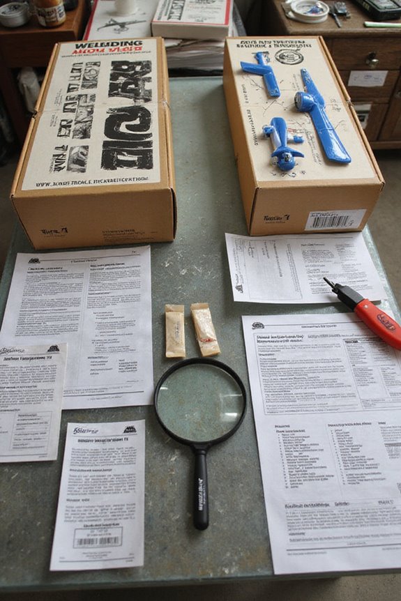 inspect packaging for authenticity