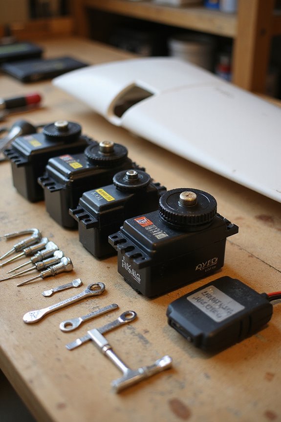 key features for servos