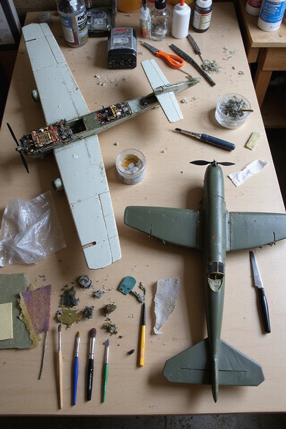 lightweight for flying models