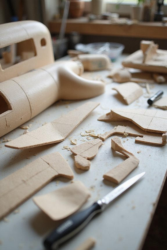 model kit airplane considerations