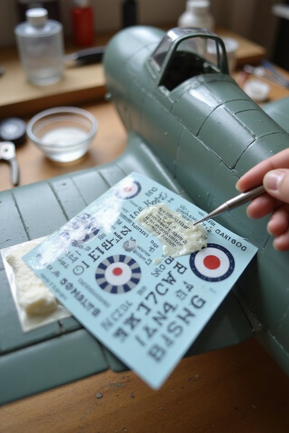precision in model decals