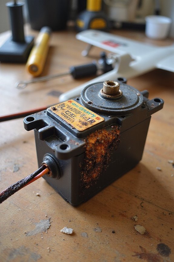 preventing servo motor overheating
