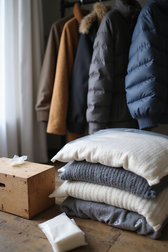 proper winter apparel storage