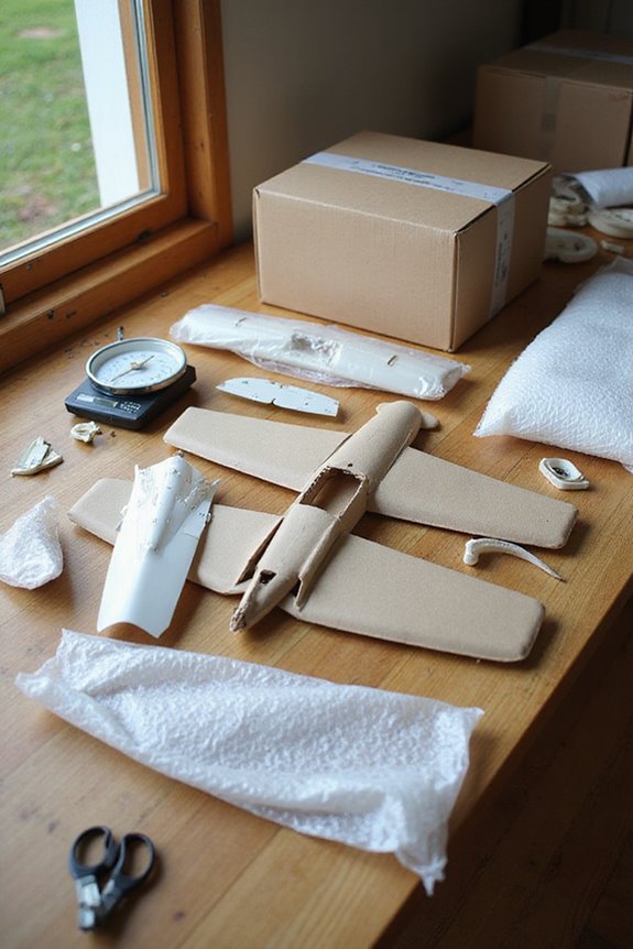 protective shipping for models
