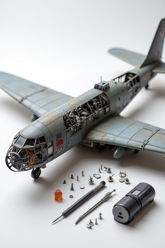 rc airplane kit assembly time