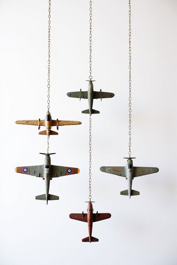 rc plane display hangers