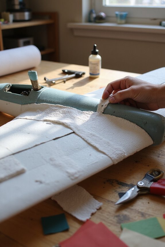 repairing rc plane coverings