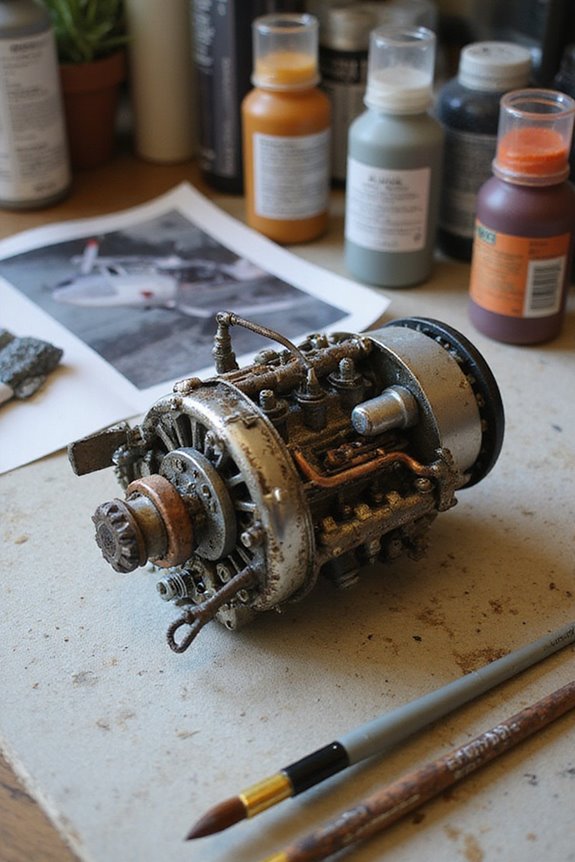 scale realism through detailing