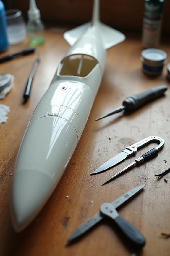 streamlined airframe for efficiency