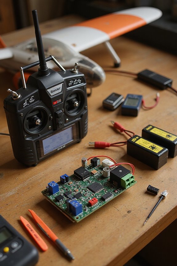 successful rc plane binding