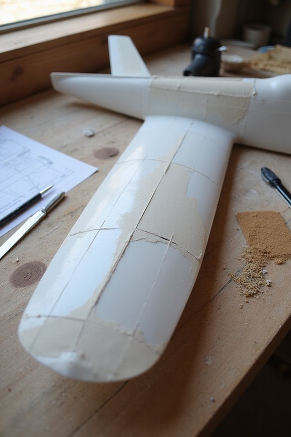 surface cleaning and sanding