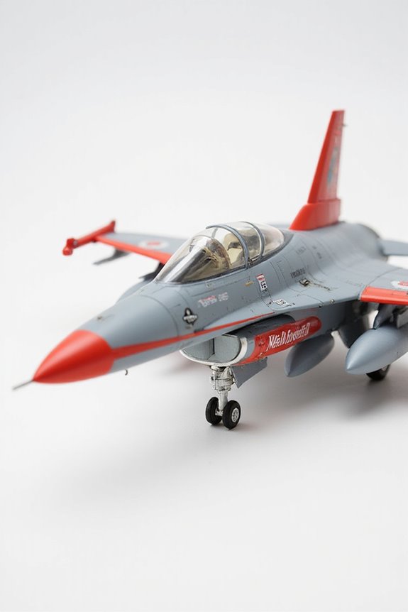 top f 16 thunderbird rcs